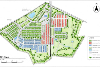 draw a 2d site plan, plot plan, property site plan for real estate city permit