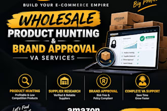 amazon fba wholesale product hunting and brand approval
