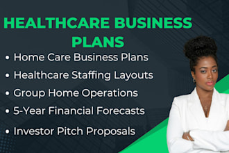 write your home care business plan and healthcare investor proposal
