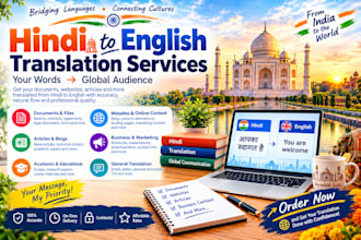 do accurate hindi and indian languages to english translation