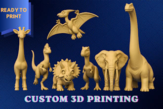sculpt 3d models and characters for 3d printing