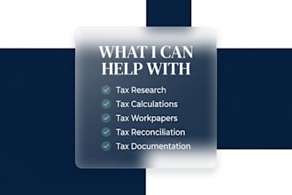 do tax, accounting and eqity research work