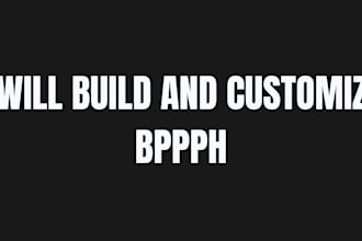 build and customize bppph