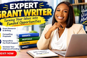 do grant research, grant writing, grant proposal, grant submission