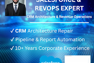 fix your CRM architecture and automate data reporting pipelines