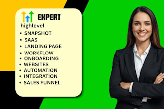 ghl snapshot ghl saas ghl landing page ghl automation ghl workflow