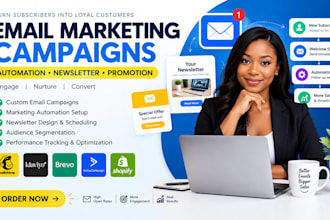 create email marketing campaigns automation newsletter promotion