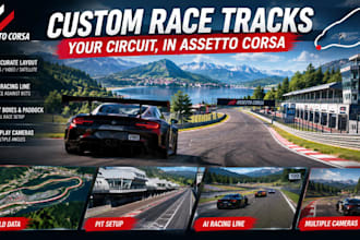 replicate a reallife track for assetto corsa using gps or video data