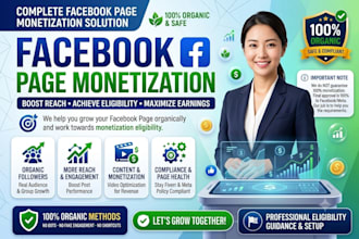 fackbook page monetization organic strategy