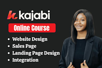 design kajabi website kajabi sales page kajabi landing page kajabi online course