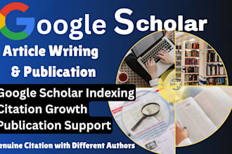 write edit format google scholar research articles, citations and publication