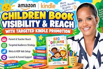 do amazon children book promotion targeted kids ebook kindle marketing kdp ads