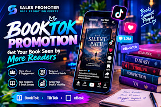 do organic booktok promotion and tiktok book marketing