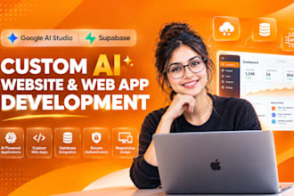 do ai website development, website design and web app development