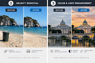 professionally edit your photos and enhance image quality