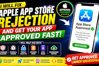 fix apple app store rejection and get your ios app approved fast