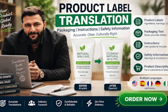 translate ecommerce product labels packaging texts and manuals translation