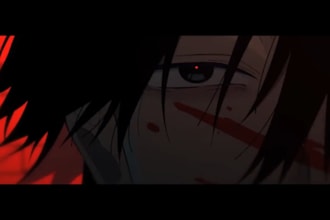 2d anime animation, 2d short film youtube intro 2d music video cartoon animation