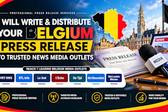 write and distribute your belgium press release to trusted news media outlets