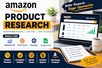 be your expert amazon fba virtual assistant amazon fba product research