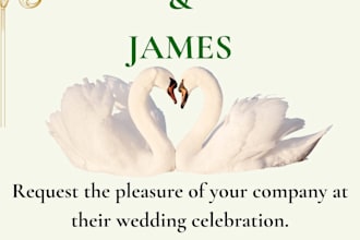 design a beautiful canva invitation