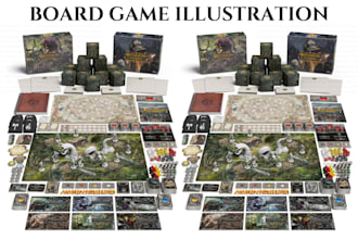 design board game and design your card game mechanics