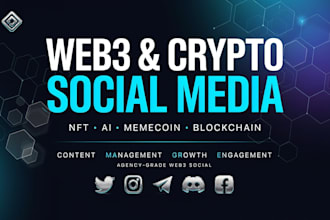 be your web3 ai nft crypto and memecoin social media manager