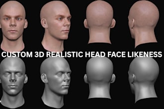 convert 2d to 3d head model 2d to 3d character model picture to 3d model