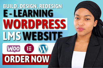 develop wordpress lms, membership website with tutor lms pro, graphy, learndash
