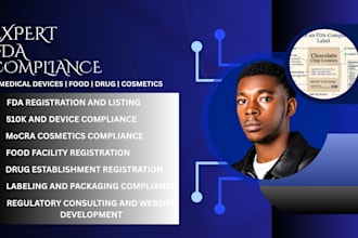 fda registration import permit for food, drug cosmetics in USA, fda label review