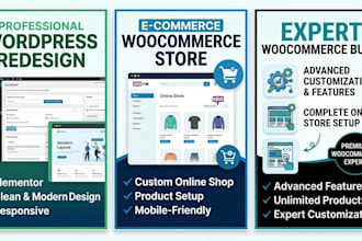 redesign your wordpress website with elementor