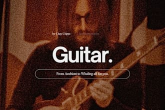 be your session guitarist for your song