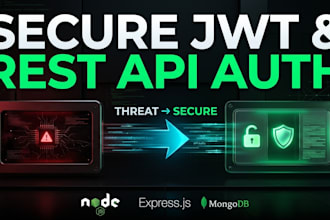 build secure jwt authentication in node js