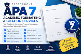 format your academic paper in apa 7 style with citations and references