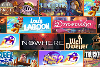design steam capsule artwork for steam page setup, steam capsule illustration