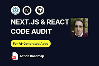 debug your react nextjs app and provide an ai code fix plan
