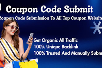 submit 100 coupon code to relevant site
