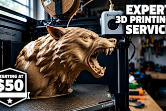 3d sculpt and print models using bambulab a1mini, p1s, x1 carbon, x1e and h2d