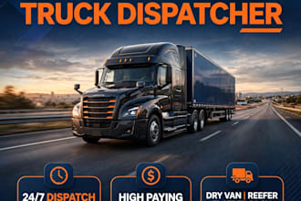 be your dedicated US truck dispatcher