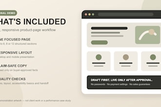 build or redesign your shopify product page