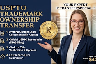 handle your trademark assignment and ownership transfer with the uspto