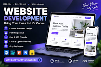 build a responsive modern website