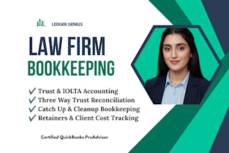 do law firm bookkeeping in quickbooks online