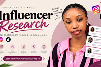 research best instagram and tiktok influencers for influencer marketing