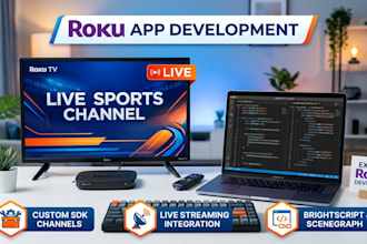 develop rokuapp, sdk channel, live tv, livestream channel