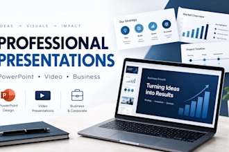 create professional powerpoint or video presentations
