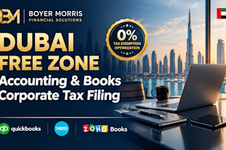 do dubai free zone corporate tax filing accounting and bookkeeping complaince