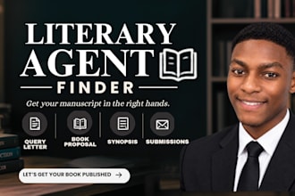 find literary agents for your manuscript with a professional submission package