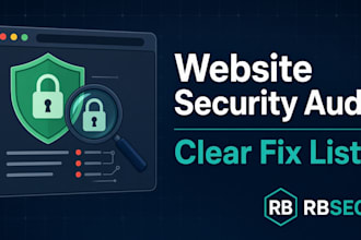 audit your website security and give you a clear fix list