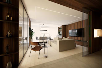 create photorealistic 3d interior renderings and walkthroughs